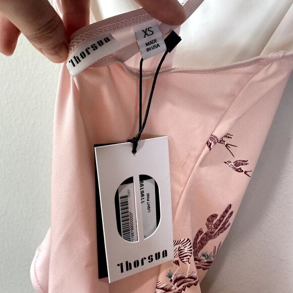 Thorsun Billy Coyote One-piece Maillot Pink XS NWT - Picture 5 of 9